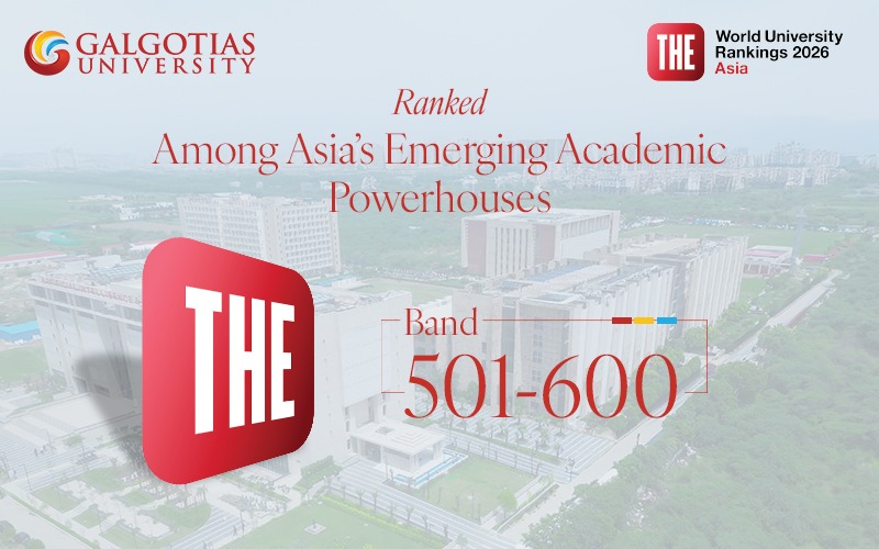 Galgotias University Ranking