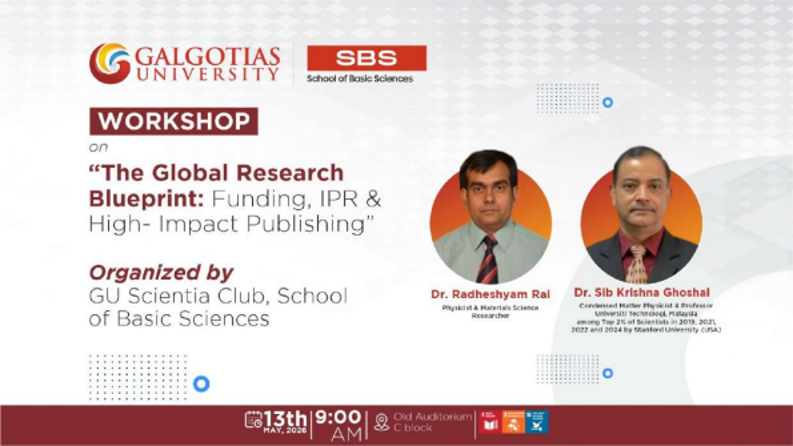The Global Research Blueprint: Funding, IPR & High-Impact Publishing