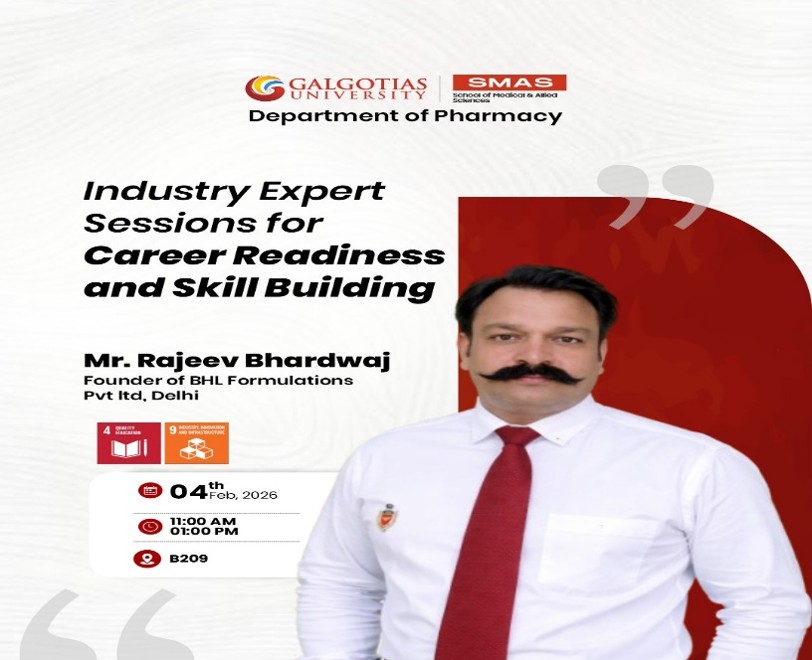 Industry expert session for career readiness and skill building
