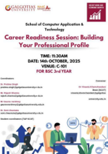 Career Readiness Session : Building Your Professional Profile