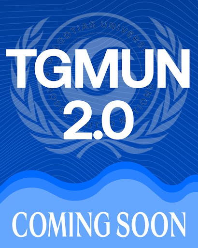 TGUMUN 2.0 Official Coming Soon announcement poster by Galgotias University